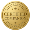 Certified_Companion_Guetesiegel_edel_mit_sternen_gold_ohne_hg_grosse_schrift_100px