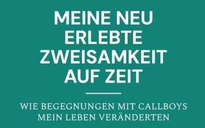 Buchvorstellung Clara Sommer – Begegnungen mit Escort-Männern