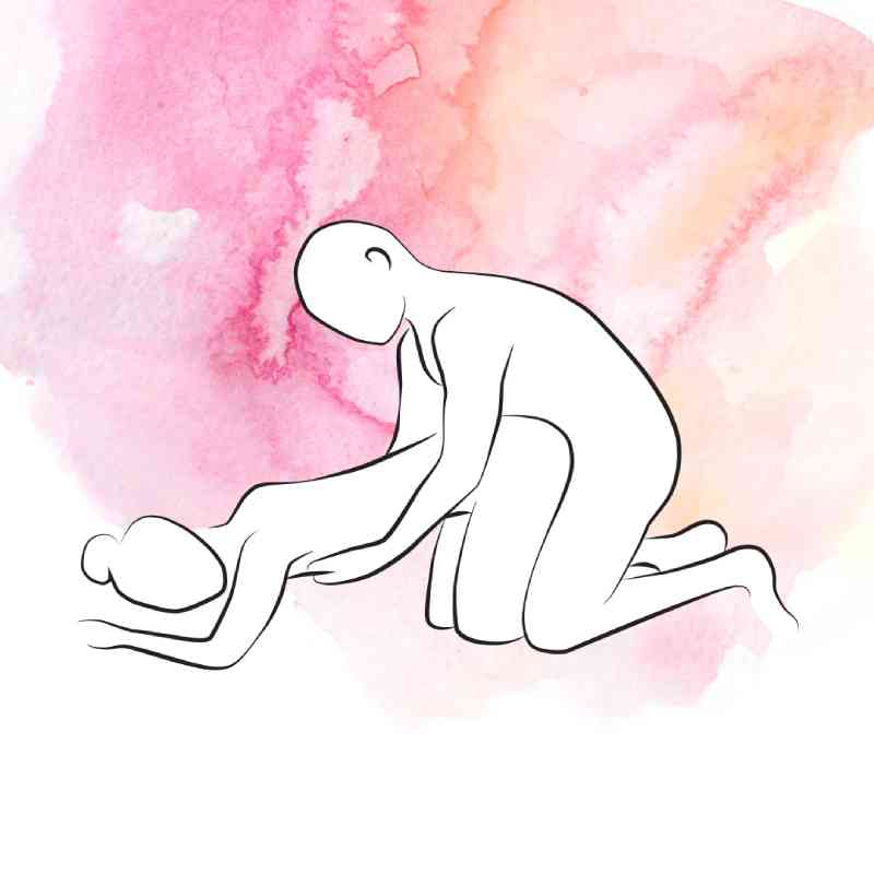 Sexstellung: Doggystyle als Illustration