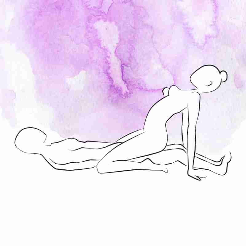 Sexstellung: Reiterin als Illustration